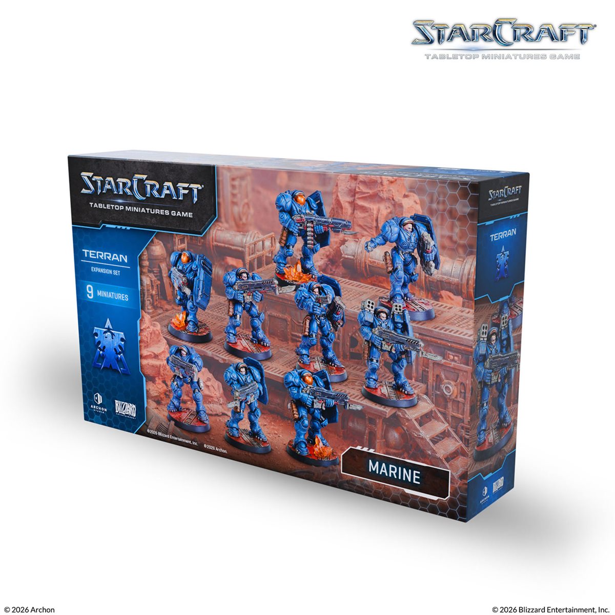 Starcraft: The Miniatures Game: Terran: Marine Expansion Set **Pre-Order**