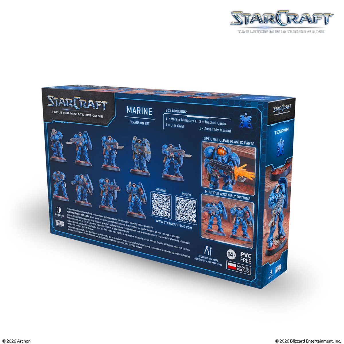 Starcraft: The Miniatures Game: Terran: Marine Expansion Set **Pre-Order**