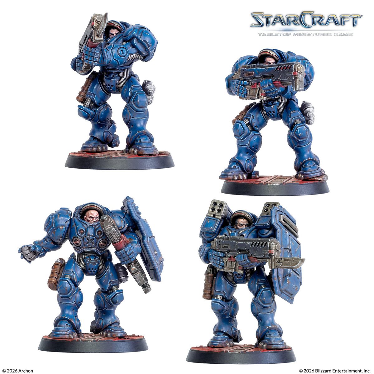 Starcraft: The Miniatures Game: Terran: Marine Expansion Set **Pre-Order**