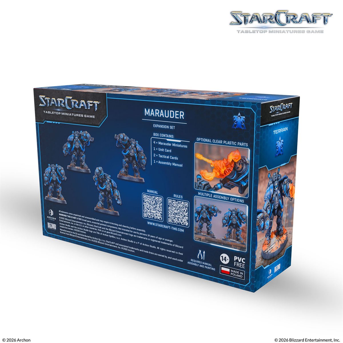 Starcraft: The Miniatures Game: Terran: Marauder Expansion Set **Pre-Order**