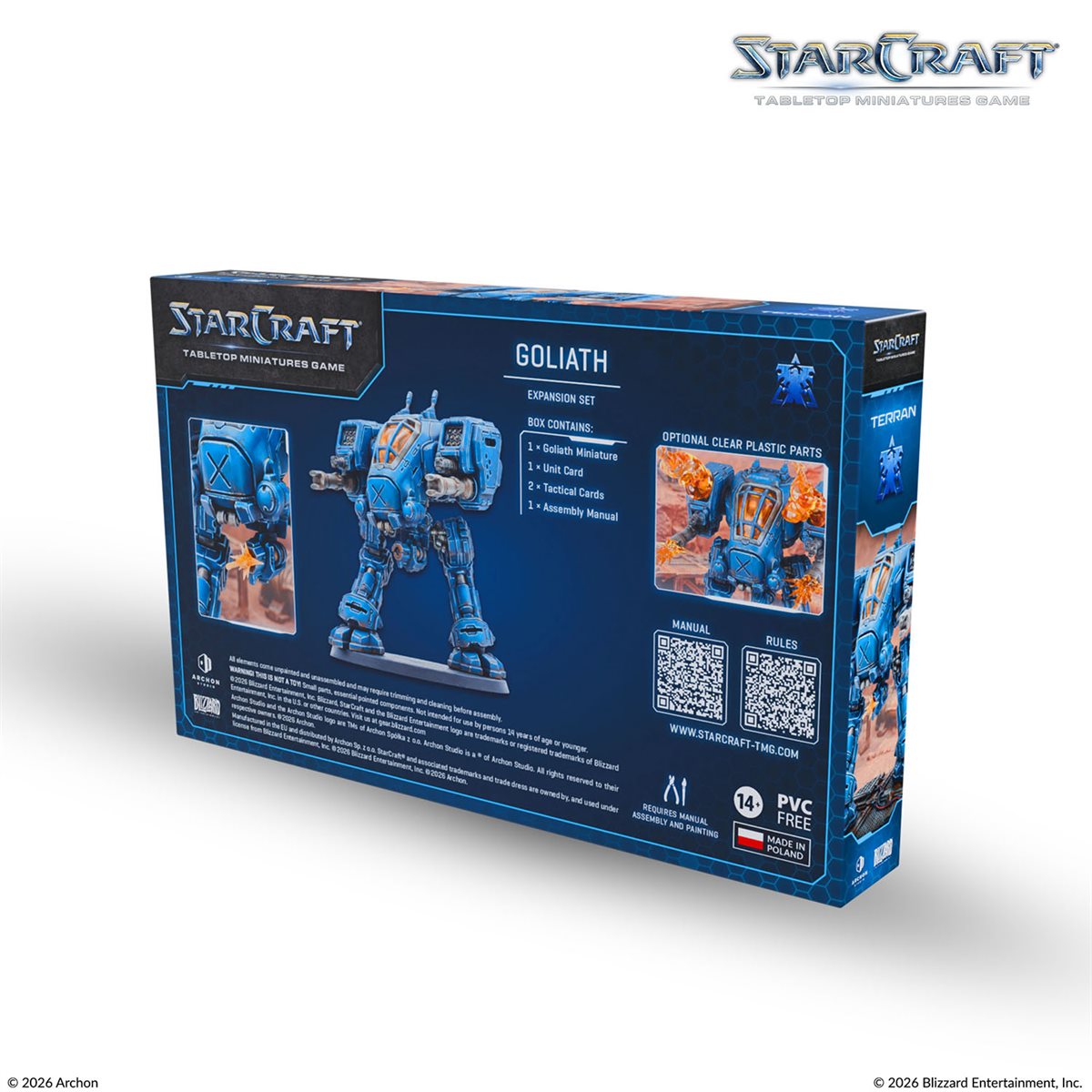 Starcraft: The Miniatures Game: Terran: Goliath Expansion Set **Pre-Order**