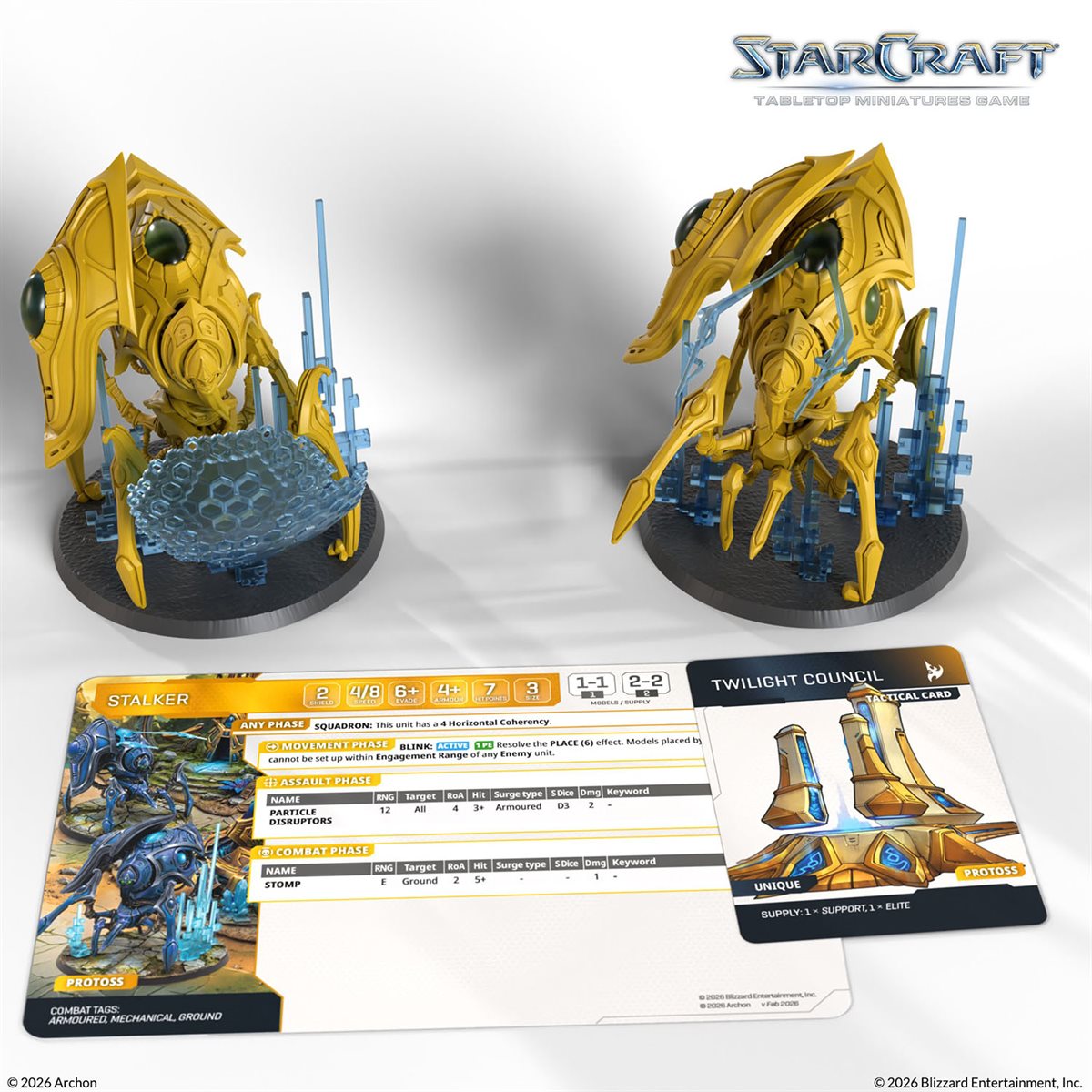 Starcraft: The Miniatures Game: Protoss: Stalker Expansion Set **Pre-Order**