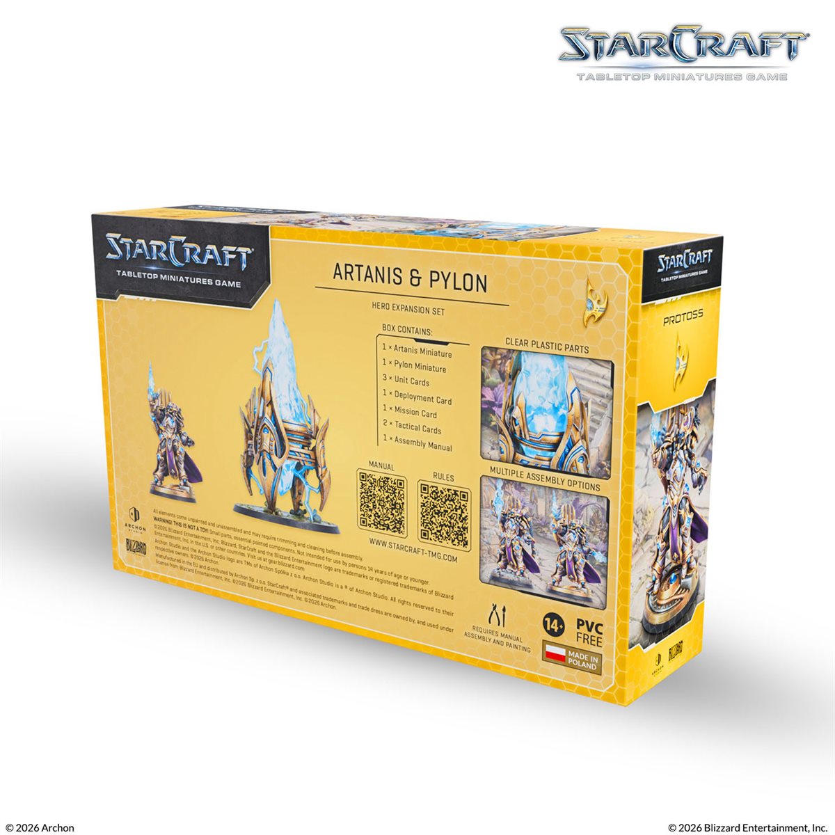 Starcraft: The Miniatures Game: Protoss: Hierarch Artanis Hero Expansion Set **Pre-Order**