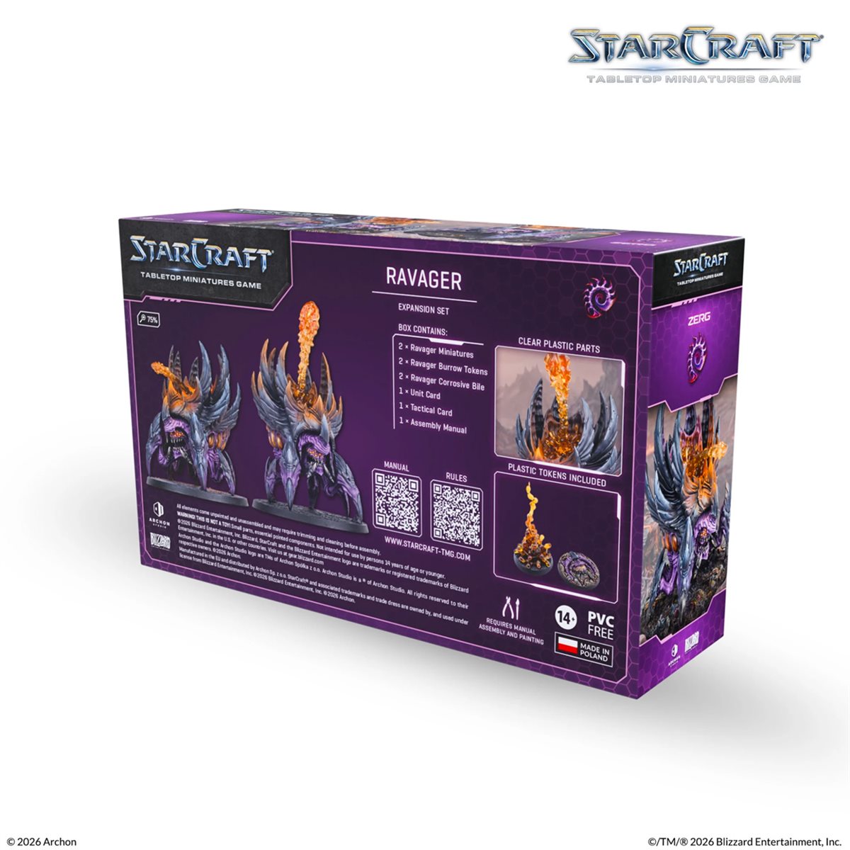 Starcraft: The Miniatures Game: Zerg: Ravager Expansion Set **Pre-Order**