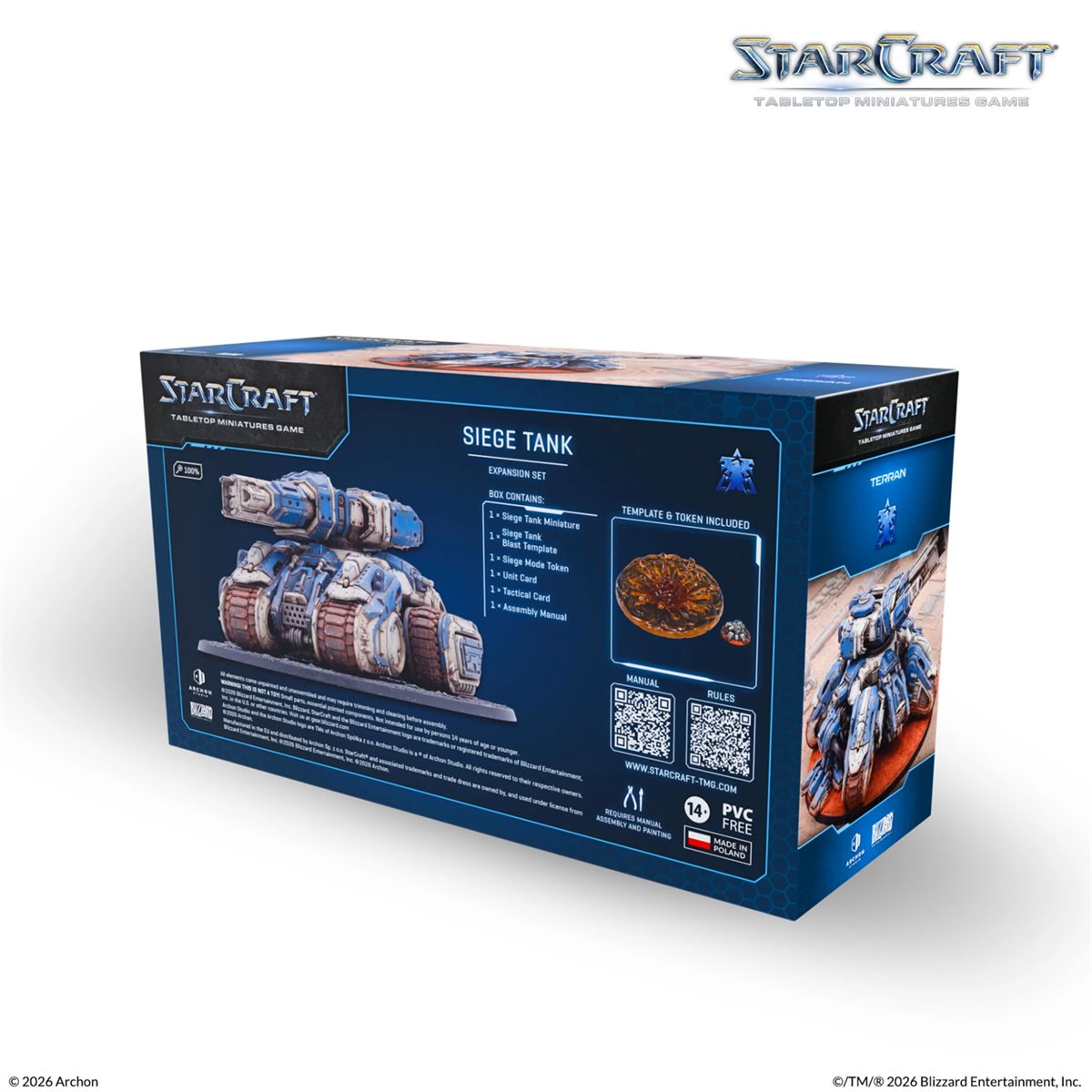 Starcraft: The Miniatures Game: Terran: Siege Tank Expansion Set **Pre-Order**