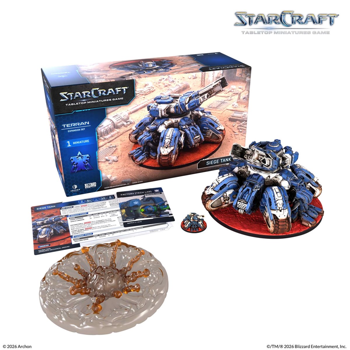 Starcraft: The Miniatures Game: Terran: Siege Tank Expansion Set **Pre-Order**