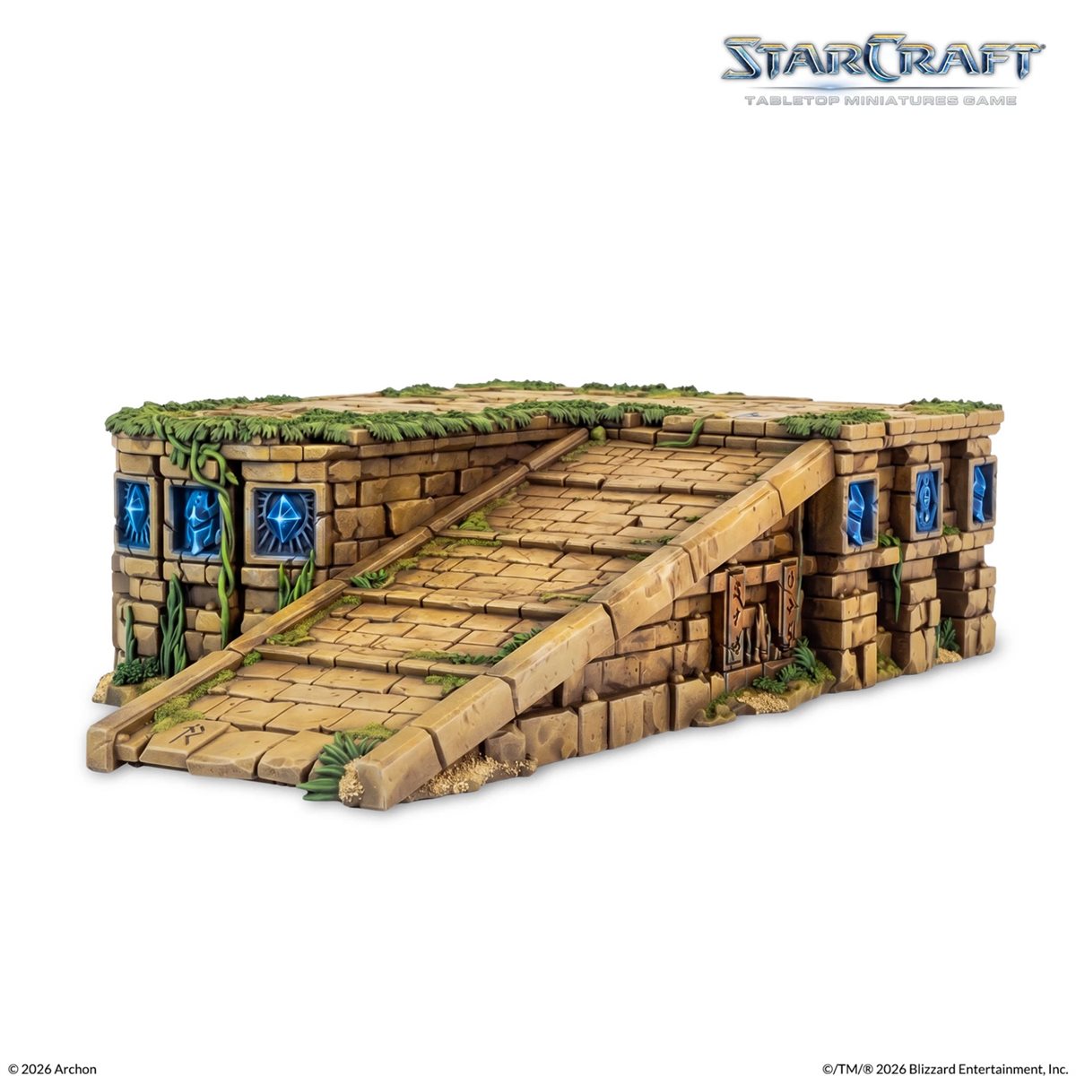 Starcraft: The Miniatures Game: Lost Temple Ramp - Terrain Expansion Set **Pre-Order**