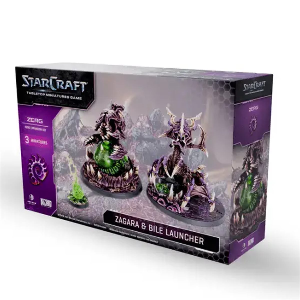 Starcraft: The Miniatures Game: Zerg: Zagara Hero Expansion Set **Pre-Order**