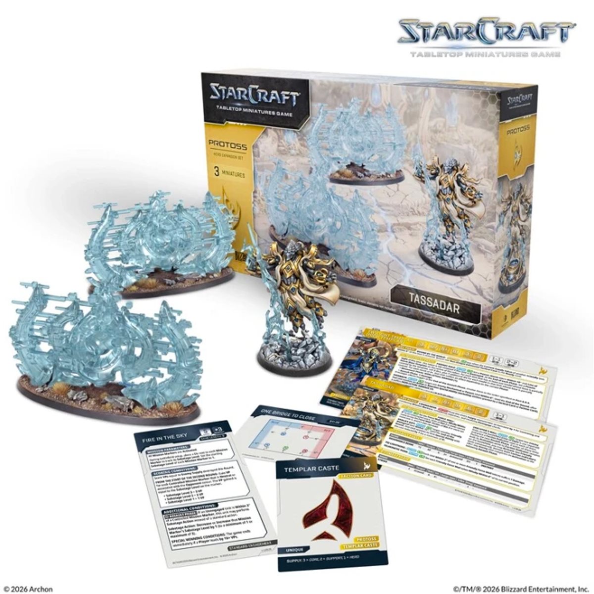 Starcraft: The Miniatures Game: Protoss: Tassadar Hero Expansion Set **Pre-Order**