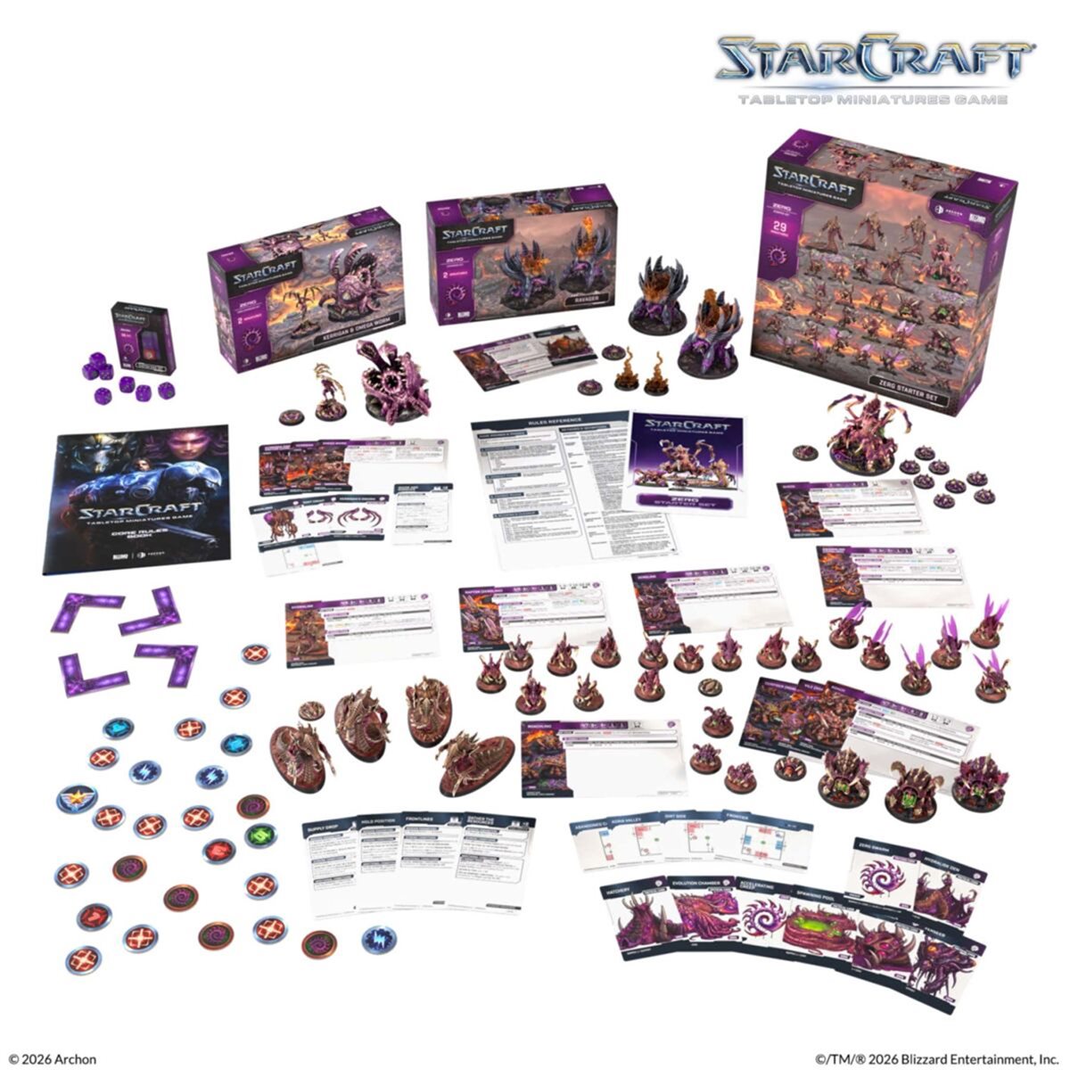 Starcraft: The Miniatures Game: Zerg Bundle **Pre-Order**