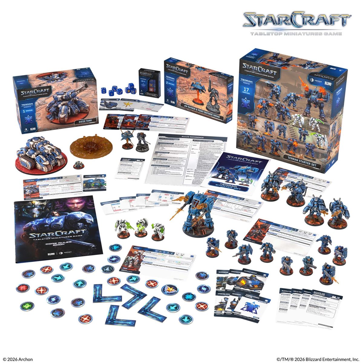 Starcraft: The Miniatures Game: Terran Bundle **Pre-Order**