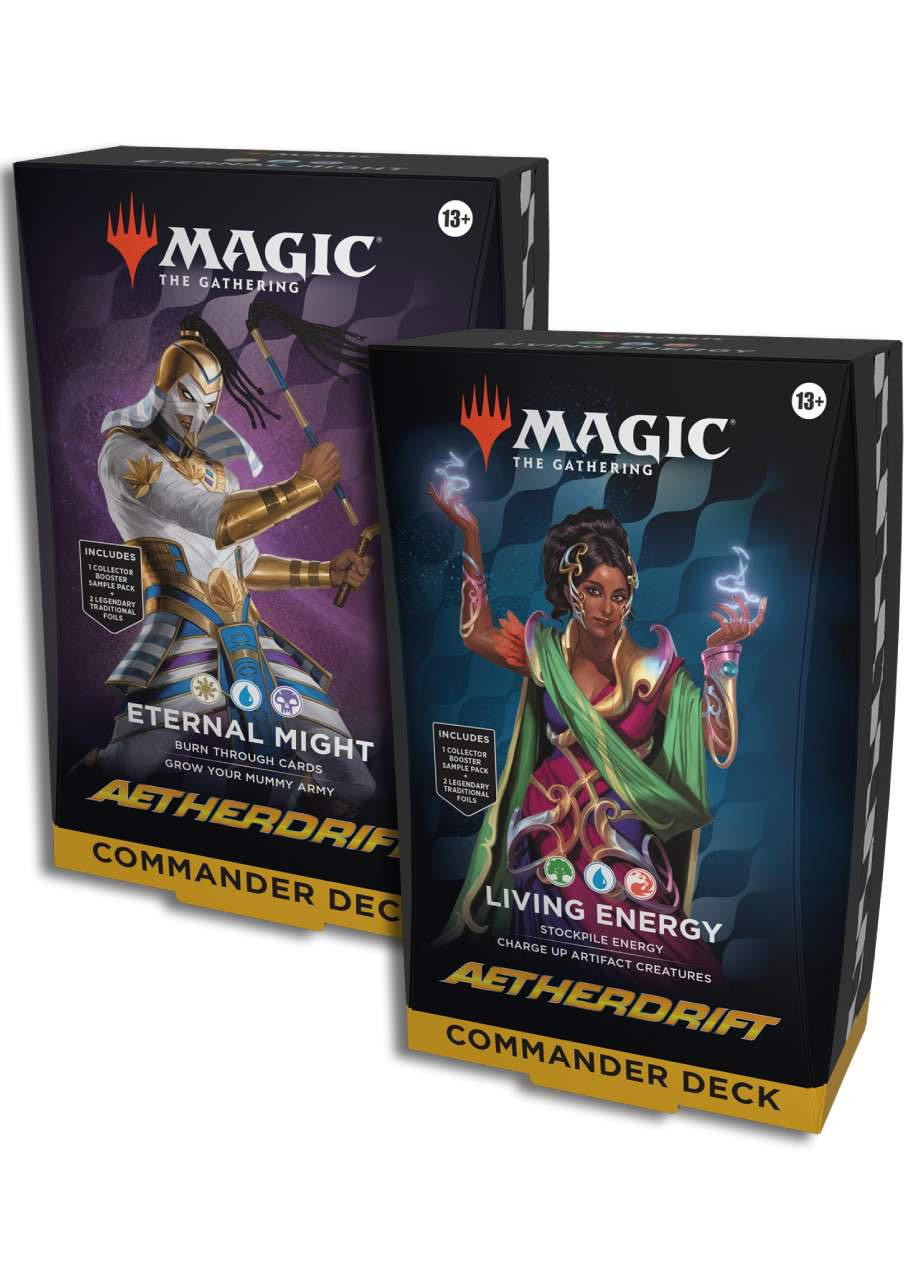 Aetherdrift - Commander Decks - Set of 2