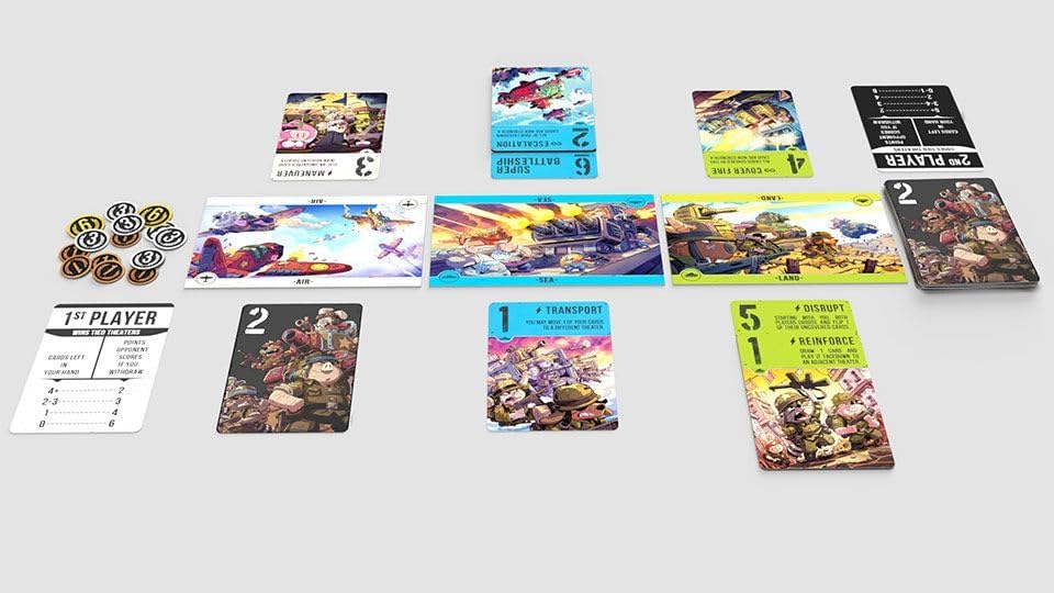 Air, Land, & Sea Critters At War