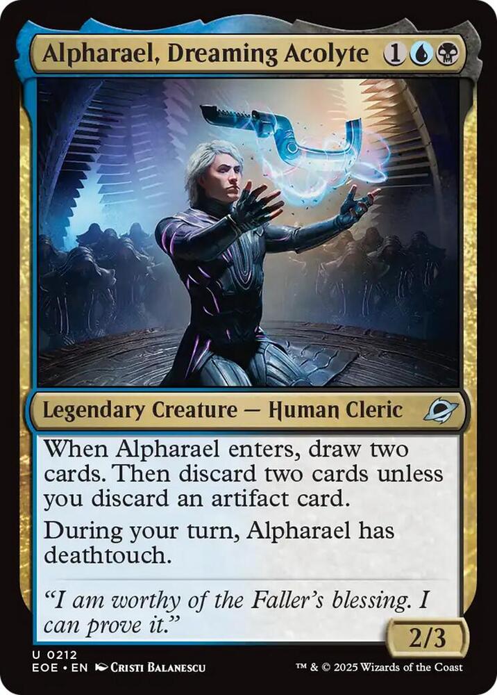 Alpharael, Dreaming Acolyte - Edge of Eternities (EOE) - 212