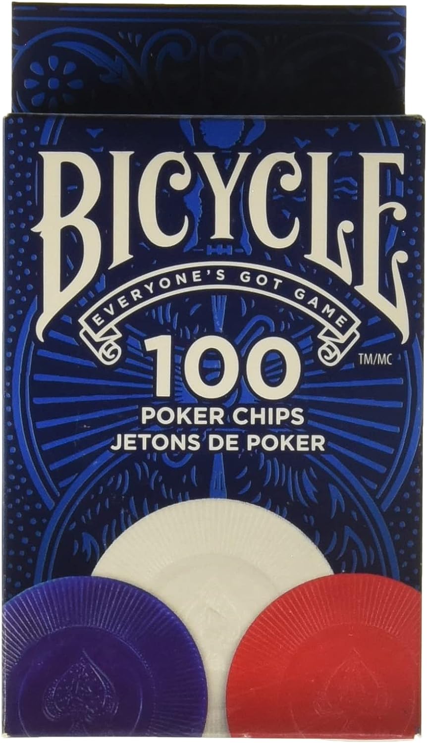 Bicycle Poker Chips - 100