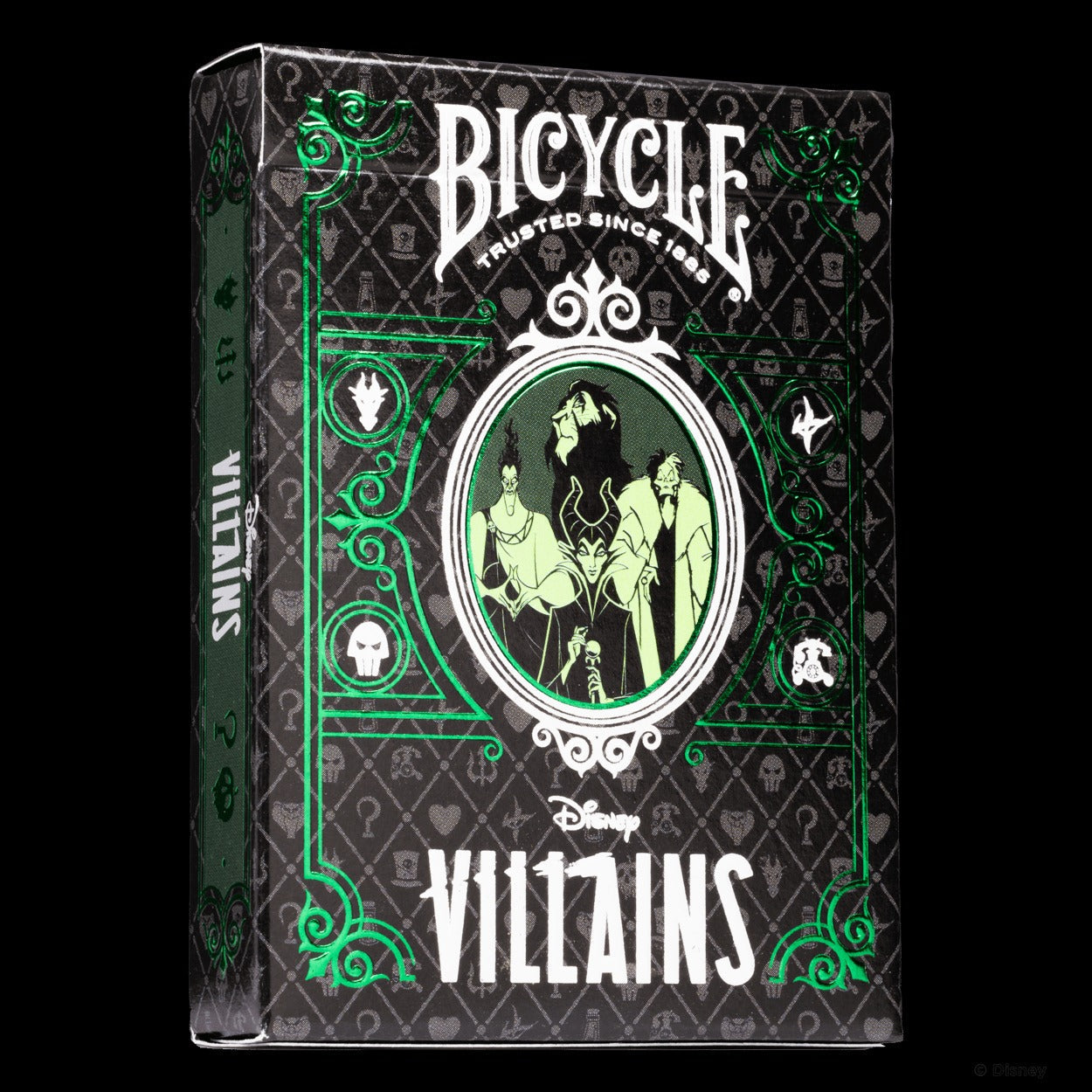 Bicycle Disney Villains Green