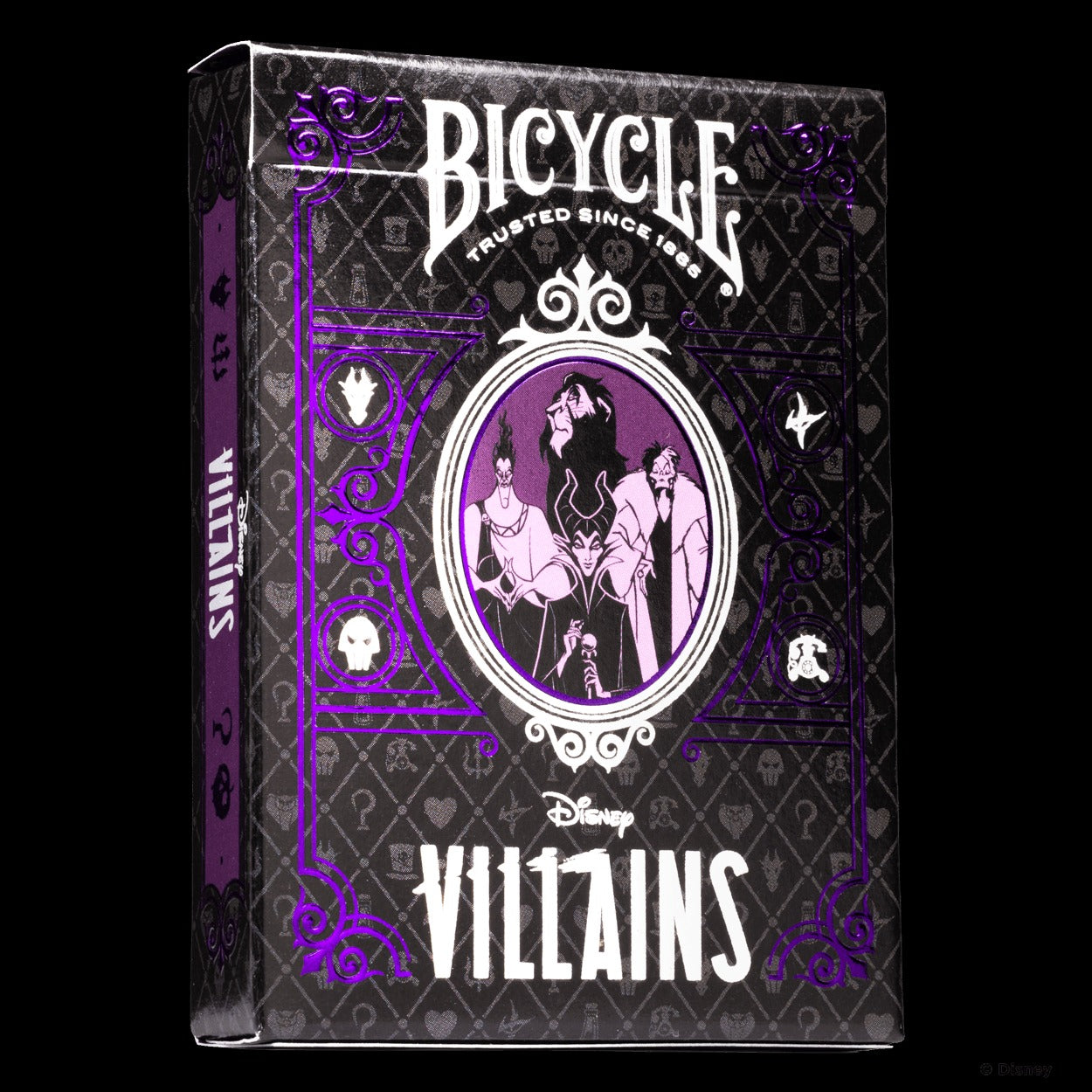 Bicycle Disney Villains Purple