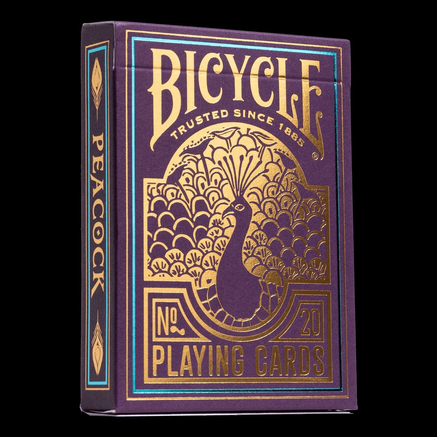 Bicycle Peacock Purple