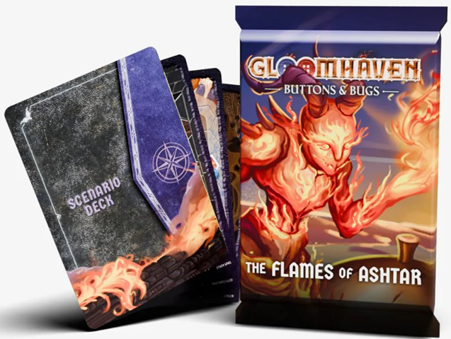 Gloomhaven: Buttons & Bugs - Flames of Ashtar Expansion **Pre-Order**