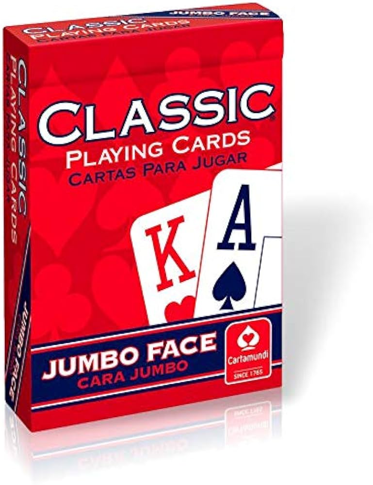 Cartamundi - Jumbo Face Playing Cards