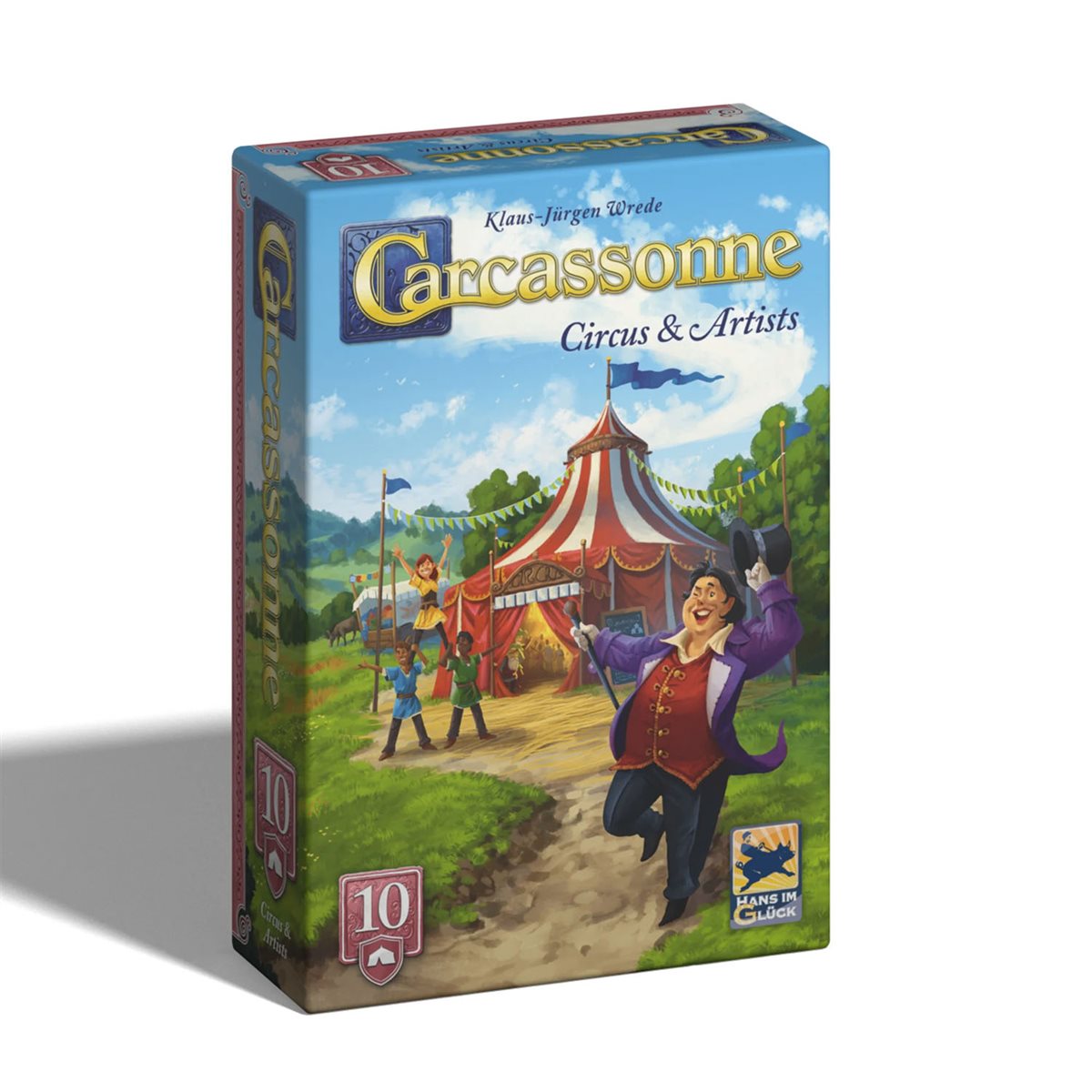 Carcassonne - Exp 10 - Circus & Artists