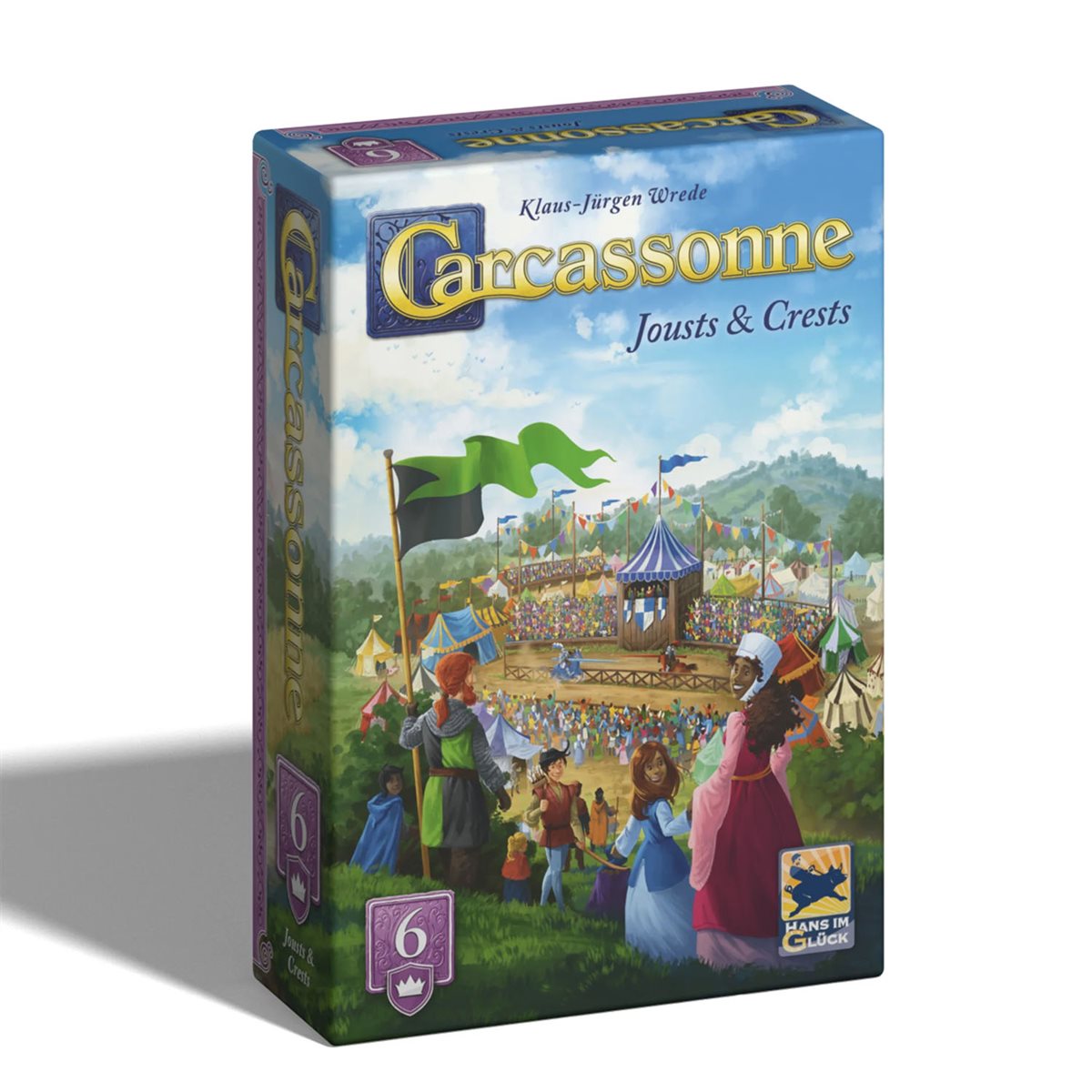 Carcassonne - Exp 6 - Jousts & Crests