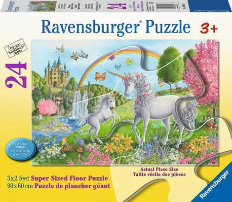 Prancing Unicorns 24 pc Floor Puzzle