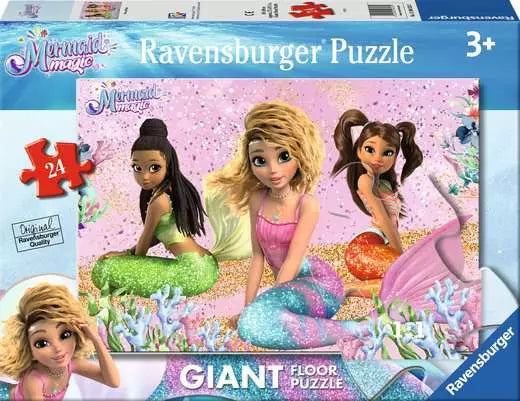 Mermaid Magic 24pcs Floor Puzzle