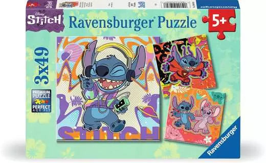 Disney Stitch: Play the Day Away 3x49pcs