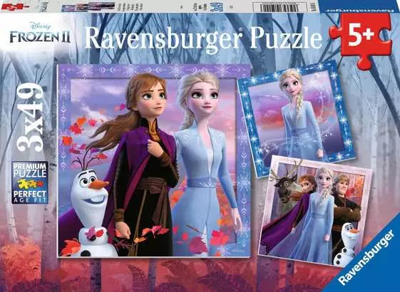 Disney Frozen 2: The Journey Starts 3x49pcs