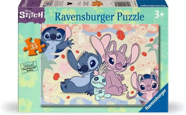 Stitch - Enjoy Time Together Puzzle 35 Pcs