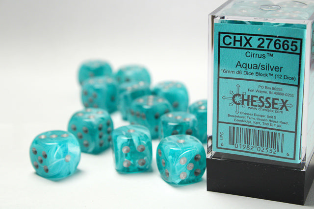 Cirrus 12D6 Aqua/Silver 16mm