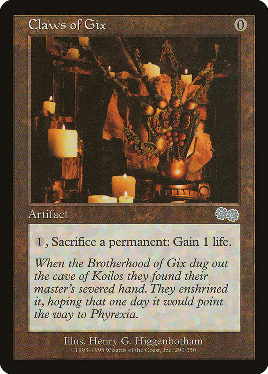 Claws of Gix - Urza's Saga - 290