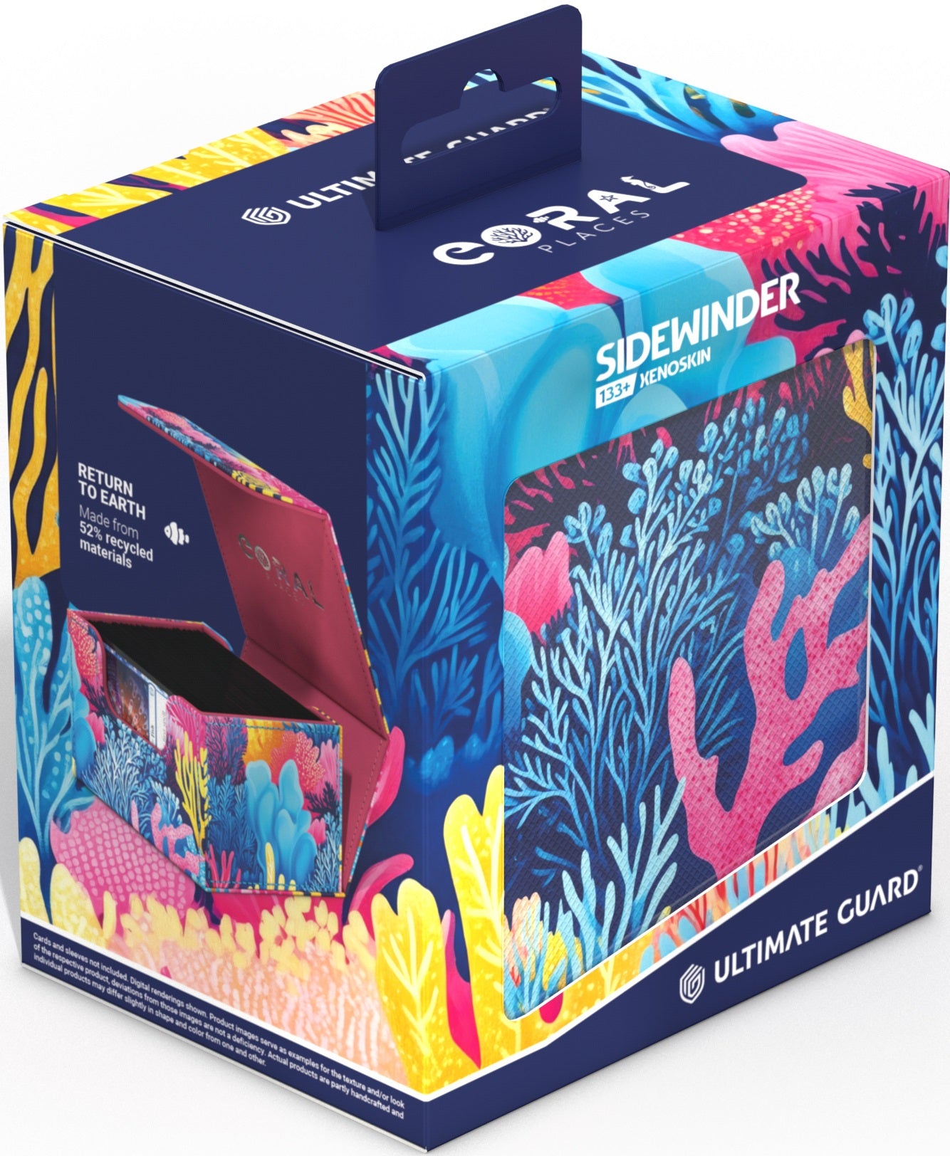 UG Deck Box - Xenoskin Coral Places - SideWinder 133+ **Pre-Order**