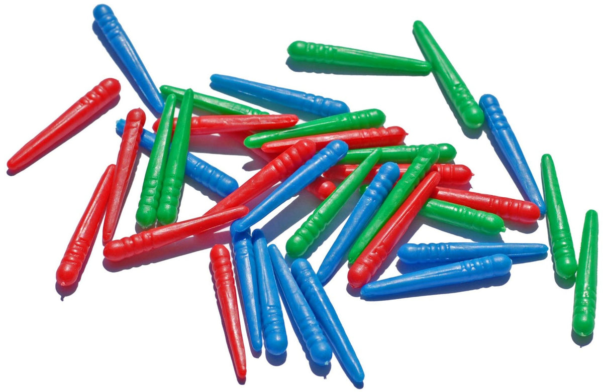 Cribbage Pegs, Plastic (36 Pcs)