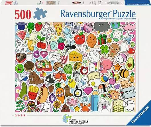Cute Kawaii Chaos 500pc Puzzle