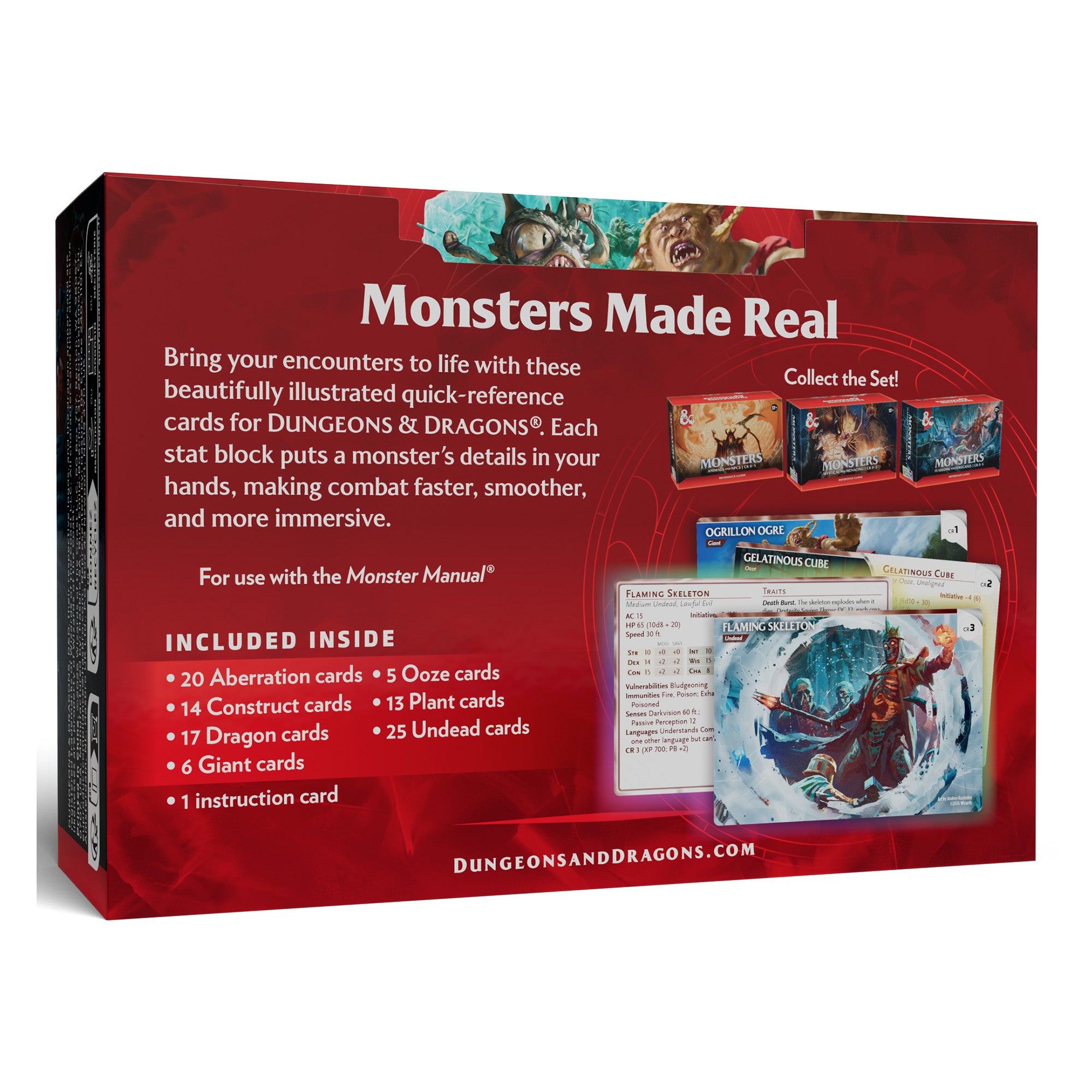 DND Reference Cards - Monsters