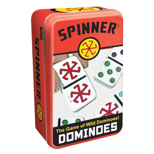 Dominoes Spinner Wild Color - Tin