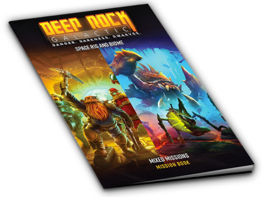 Deep Rock Galactic - Mixed Missions Book ** Pre Order **
