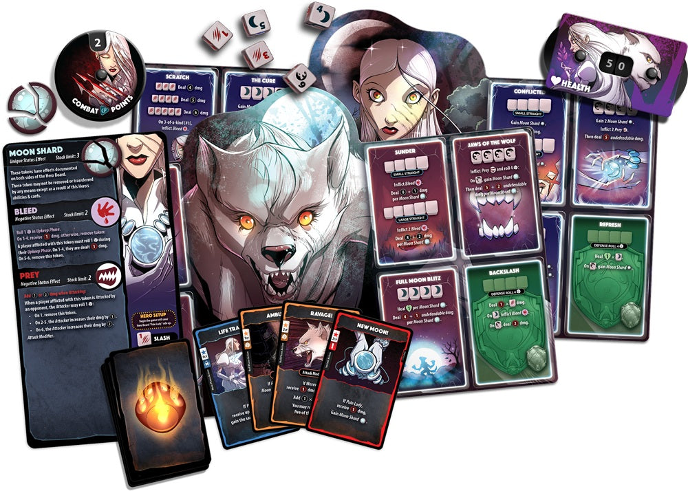 Dice Throne Hero Pack - Pale Lady **Pre-Order**