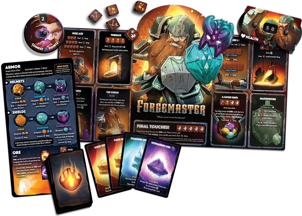 Dice Throne - Hero Pack - Forgemaster **Pre-Order**