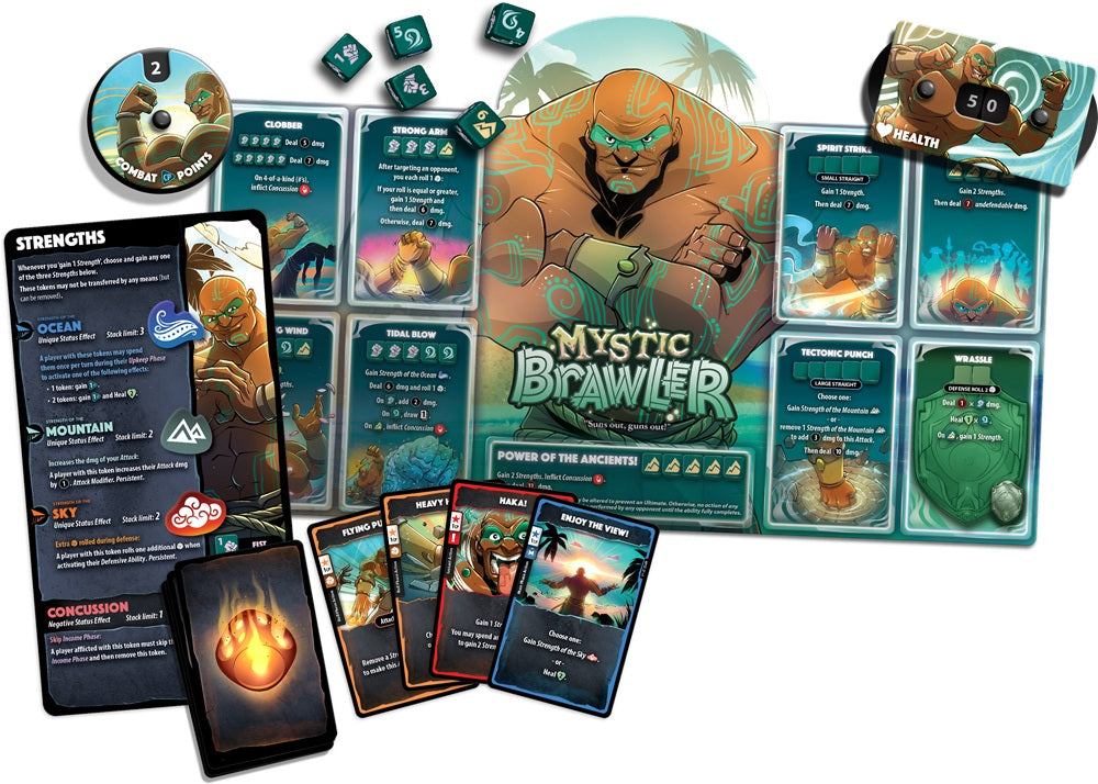 Dice Throne - Hero Pack - Mystic Brawler **Pre-Order**