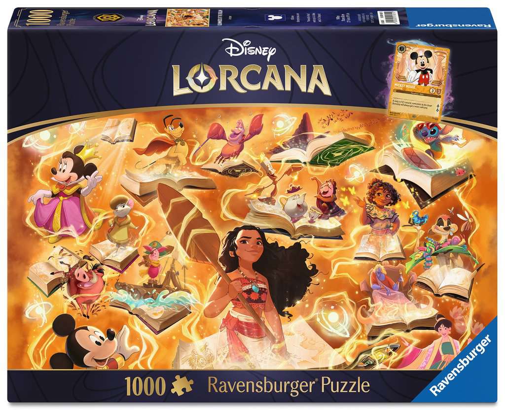 Disney Lorcana - Glimmers of the Realm: Amber 1000pc **Pre Order**