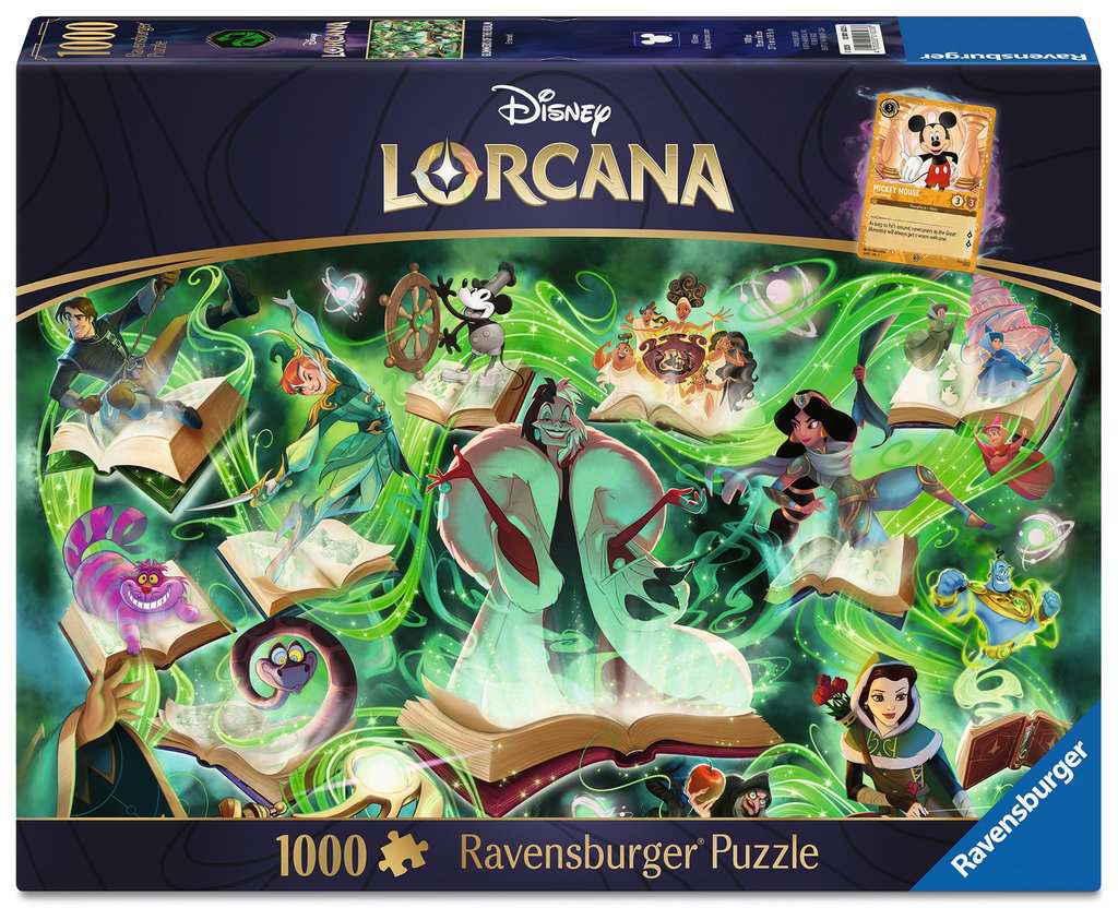 Disney Lorcana - Glimmers of the Realm: Emerald 1000pc **Pre Order**