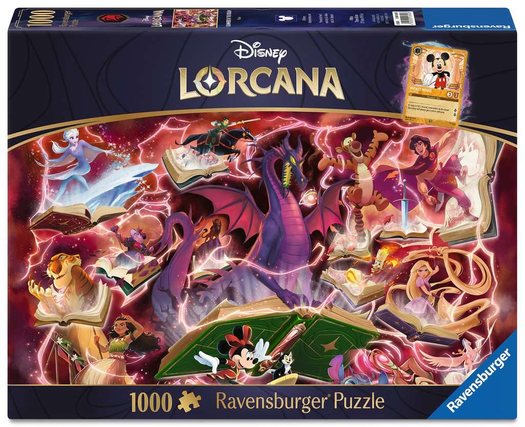Disney Lorcana - Glimmers of the Realm: Ruby 1000pc **Pre Order**