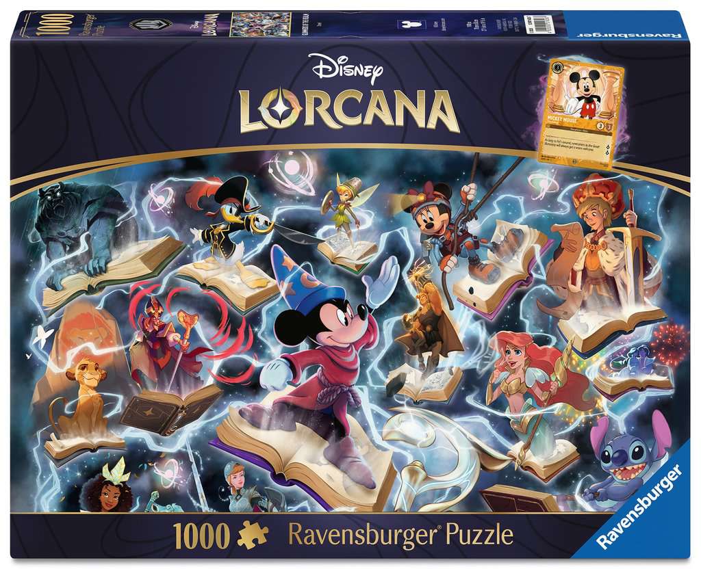 Disney Lorcana - Glimmers of the Realm: Steel 1000pc **Pre Order**