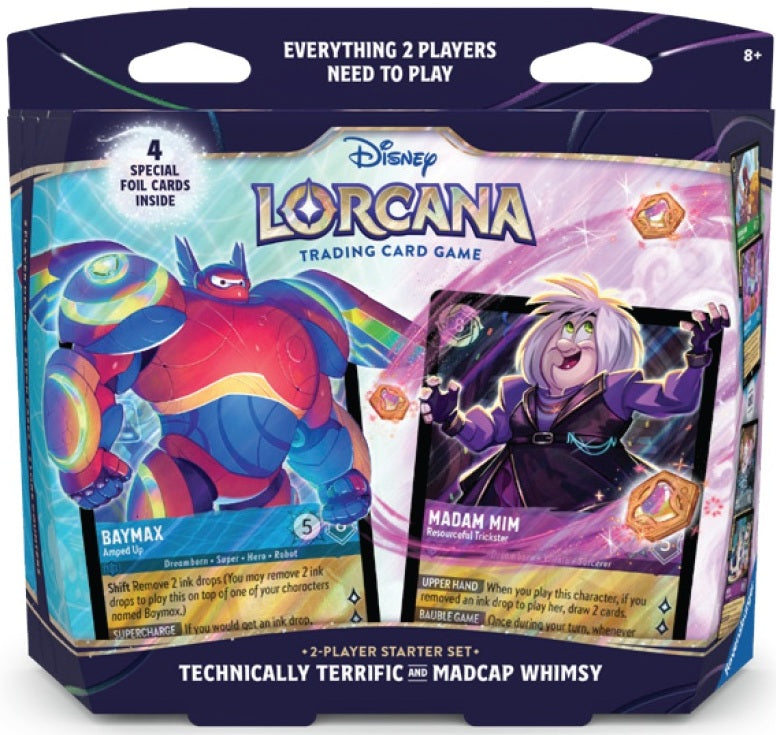 Disney Lorcana Two-Player Deck Starter Set - Elastigirl & Buzz Lightyear