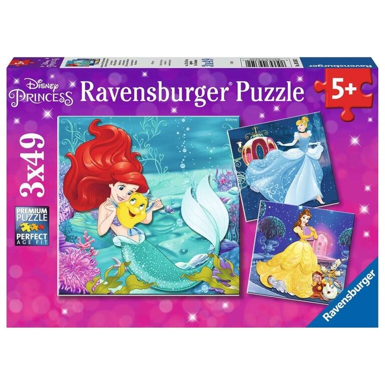 Disney Princess: Adventure 3x49pcs
