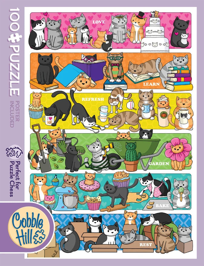 Doodlecat Days 100pcs