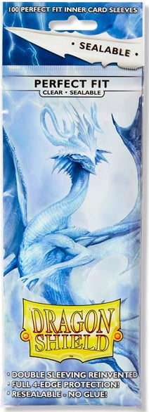 Dragon Shield - Perfect Fit Sealable Sleeves - Clear - 100ct